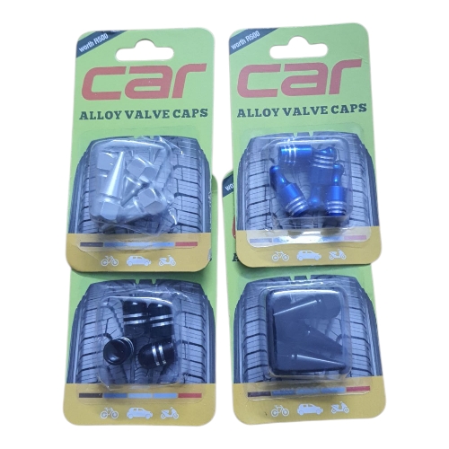 CAR ALLOY VALVE CAPS BLUE/GOLDEN/BLK/SIL - Image 4
